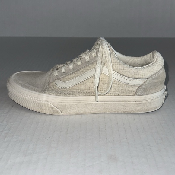 Vans Woven Check Old Skool Marshmallow Women’s Sneakers - Picture 4 of 12